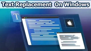 Text Replacement on Windows 🔁 Activate Text Replacement on Laptop or PC