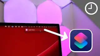 QuickTip: Add Shortcuts to the Mac menu bar 🚀 