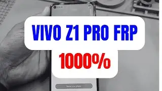 vivo z1 pro frp || vivo z1 pro frp bypass
