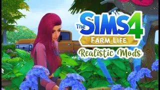 REALISTIC FARMING MODS FOR THE SIMS 4🌱 || CHICKENS, FARM ANIMALS, NECTAR, CANNING & MORE!