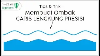 Termudah!!Membuat Garis Lengkung Gelombang Ombak di Coreldraw