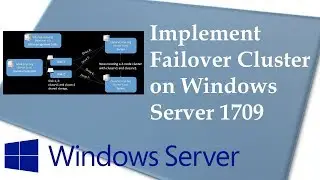 Implement Failover Cluster on Windows Server 1709 (Server Core)