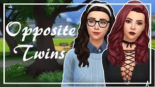 Opposite Twins // The Sims 4: Create A Sim