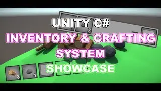 Unity C# Game | Inventory & Crafting System Showcase