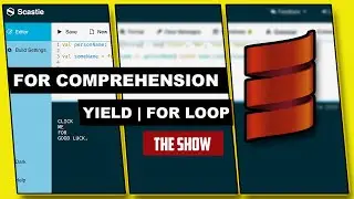 For Comprehension And For Loops In Scala | How Does Yield Work? | Scala Tutorial For Beginners 2020