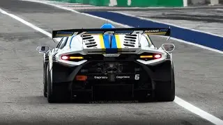 2022 Lamborghini Huracán Super Trofeo EVO2 Testing at Monza Circuit!
