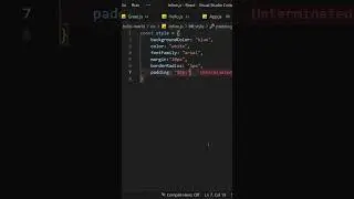 Inline Style in React Js - React Tutorial