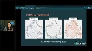 Using Spatial Data to Assess Climate Vulnerability and Risk -  Kim Rhodes