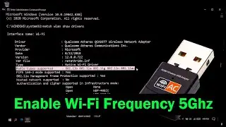 How To Change Your WiFi Frequency 5Ghz in Windows 10