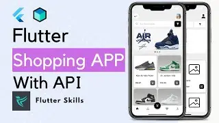 Flutter Shopping APP - Home Screen UI - Part 2