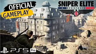 SNIPER Elite Resistance New OFFICIAL Gameplay 4K