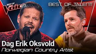 Incredible Norwegian COUNTRY Star would have turned Blake's Chair on The Voice