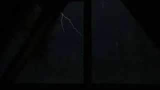 Rainy Room Ambience for Sleeping - Relaxing Rain Sounds for Bedtime Bliss