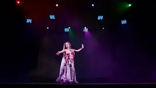 Alesia Domasevich-Petrova - Romantic dance baladi classic | Concert of bellydance school Elissa