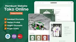 [PROMO HOSTING 50RIBU] - Cara Membuat Website Toko Online Tanpa Koding | WordPress + WooCommerce