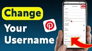 How To Change Your Username On Pinterest (Updated)