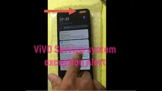 Turn Off All ViVO Service system exception Permanently  by uninstall com vivo daemonService