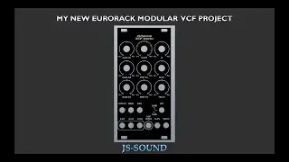 My new Eurorack Modular VCF project 12HP
