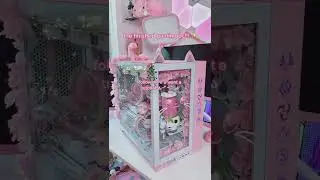 NEW STRAWBERRY CAT PINK PC BUILD!!