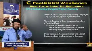 2 : CFG : Concept-1 : Understanding Computer Program Practically