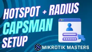 MikroTik CAPsMAN + VLAN + Hotspot with RADIUS — Centralized WiFi & Guest Management