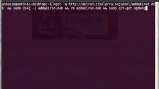 Instalar cinelerra en ubuntu 10.04lts / how to install Cinelerra in ubuntu 10.04 lts