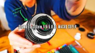 Sigma 70-300mm F/4-5.6 DL MACRO SUPER (Adapted to Full Frame) - Is this really a Macro Lens, though?
