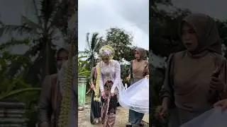momen lucu ketika pengantin cantik kebelet pipis ‼️