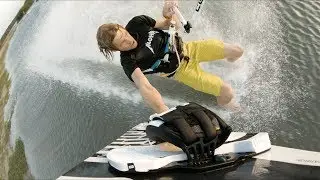 Bare feet slide example. Barra Grande, Brazil.