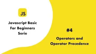 JS Basic4 Operators and operator Procedure