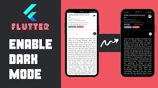 Flutter Dark Mode || Switch between Dark & Light Mode