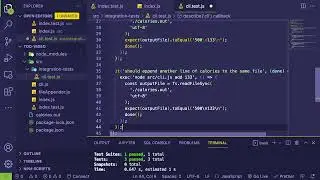 Practicing TDD using Jest and Node (JavaScript) for calorie tracker cli tool