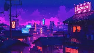 Retro Lofi Hip Hop Beats 🐼 Nostalgic Vibes & 1980s & 90s Japanese Town Ambience 🌆 Lofi Rain Playlist