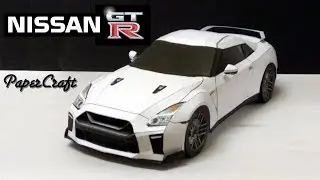 Nissan  GTR 2017 PaperCraft free template