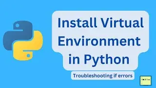 Create Virtual environment in vs code python | Troubleshoot execution policies error