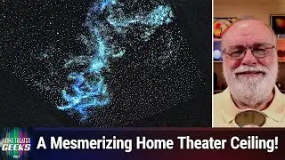 A Starry Night Home Theater! - Redesigning a plain theater room beautifully