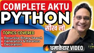 AKTU Python - Zero2Hero - Part 4
