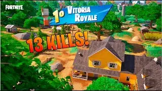FIZ 13 KILLS EM UMA SO PARTIDA DE FORTNITE!