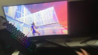 Yes, I Play Fortnite With My Keyboard Vertical...