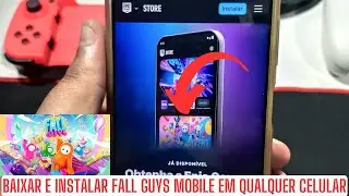 BAIXAR INSTALAR FALL GUYS MOBILE EM QUALQUER CELULAR ANDROID COMPATÍVEL!