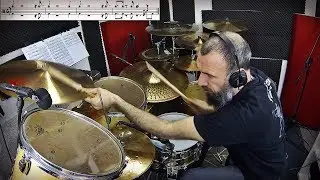 Folkstone - In Caduta Libera Drum Cam by Edo Sala with Drum Charts