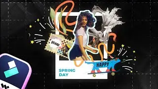 Make Collage Style video In Filmora : Filmora Template