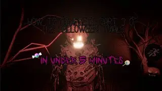 How To Complete Part #3 of The Halloween Trials in under 5 Minutes! + Tips & Tricks (The Mimic)