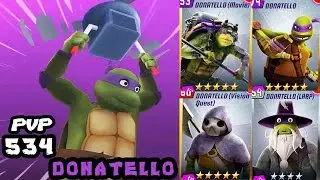 TMNT Legends PVP 534 (Donatello Legend / Vision / LARP / Movie / Classic)