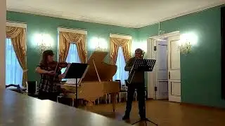 "Симфония Звука" - Erbarme Dich from St Mathew Passion Arranged for Violin,Bas-Trombone and Piano