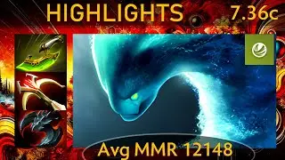 ⭐ 7.36c Ulnit Morphling |KDA - 35 KP - 81%| Carry Highlights - Dota 2 Top MMR