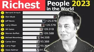 TOP 10 Richest People in the World Ranking From 1995 To 2023