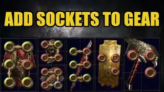How to Add Sockets to Gear | PoE Beginner Guide