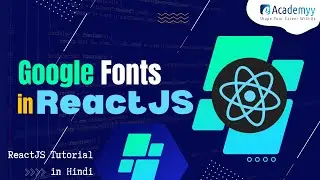 How to use Google fonts in React JS | React JS Tutorial in Hindi