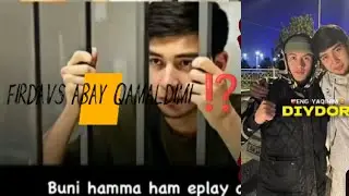 FIRDAVS ABAY QAMALDIMI ⁉️ HANZALA DUSTI JAVOB BERDI😱